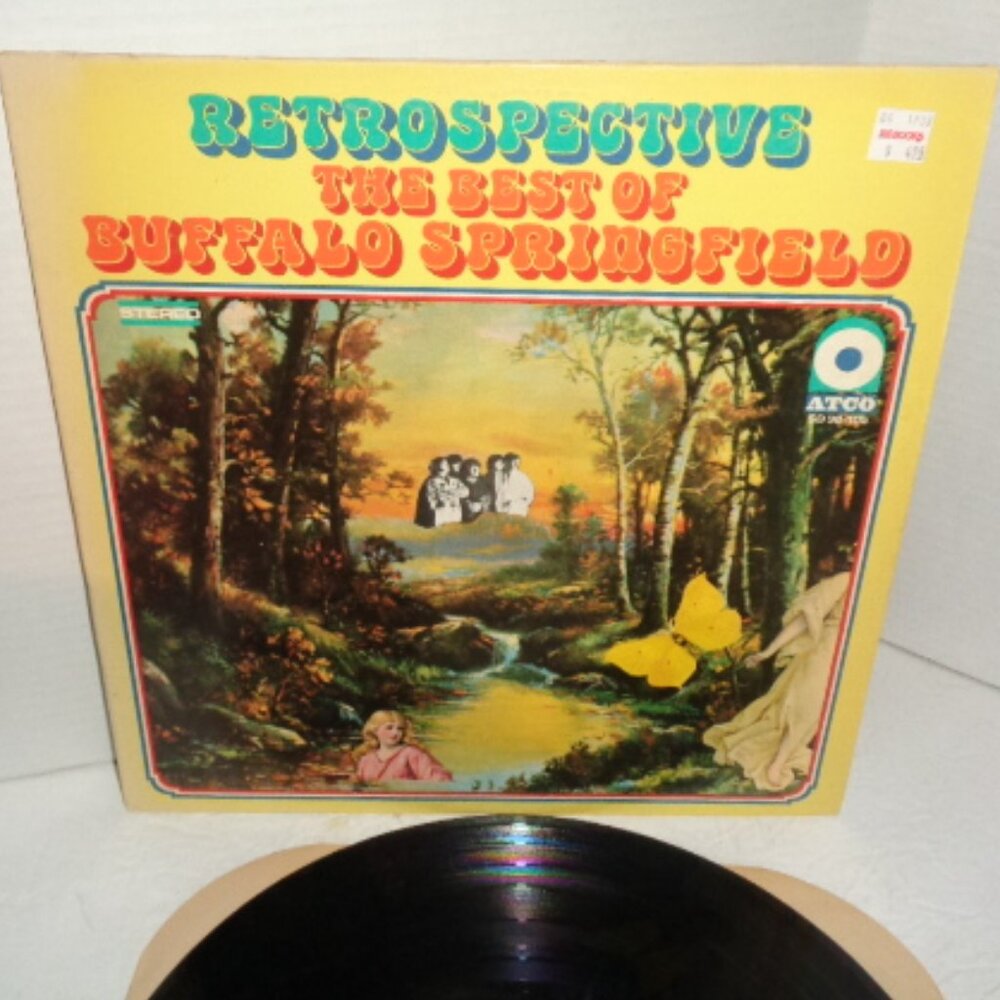 The Best Of buffalo Springfield, Retrospective, LP. Record Album 1970's